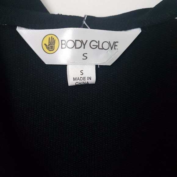 Body Glove Black Athleisure Hoodie Top, S - NWT - Picture 5 of 8